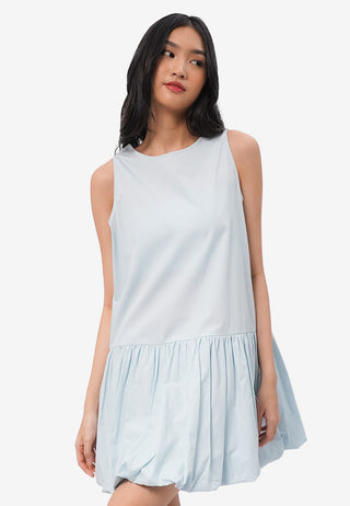 Sleeveless Volume Mini Dress