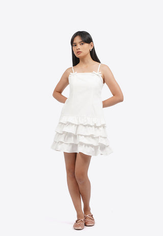 Multi Tier Strappy Mini Dress