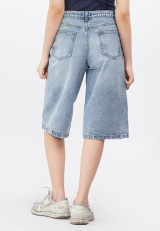 Regular Fit Denim Jorts