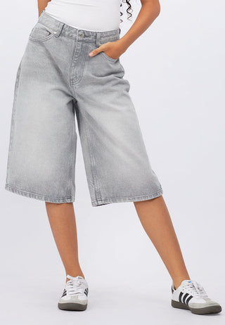 Regular Fit Denim Jorts