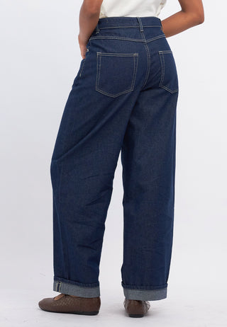Roll Up Baggy Jeans