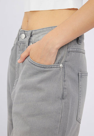 Roll Up Baggy Jeans