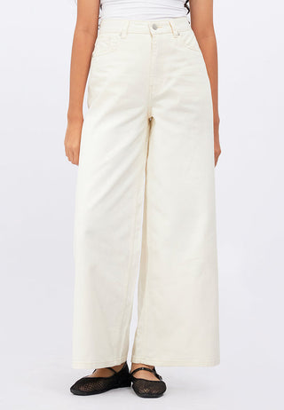 Wide Leg Denim Pants