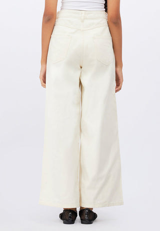 Wide Leg Denim Pants