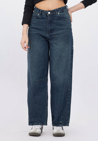 Slim Fit Tapered Denim Pants