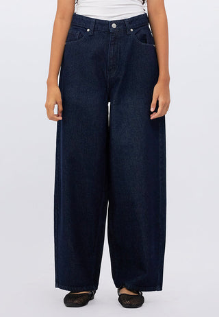 High Waist Baggy Denim Pants