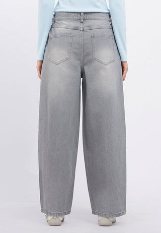 Boyfriend Baggy Denim Pants