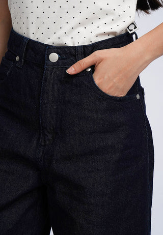 Barrel Denim Pants