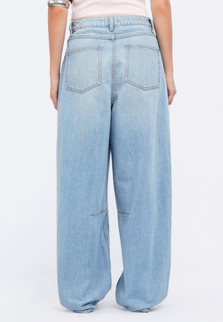 Barrel Denim Pants