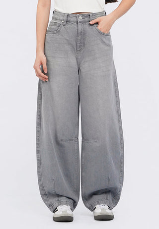 Barrel Denim Pants