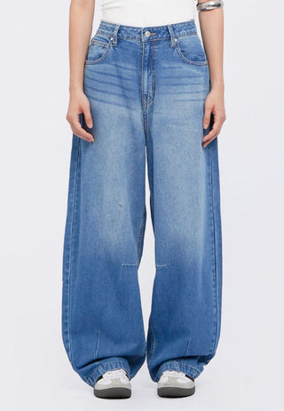 Barrel Denim Pants