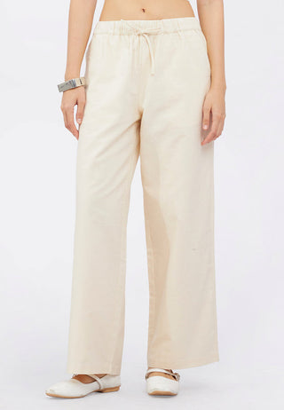 Wide Leg Drawstring Pants