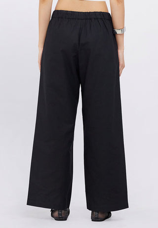Wide Leg Drawstring Pants
