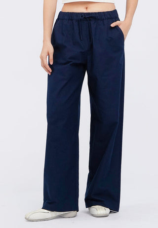 Wide Leg Drawstring Pants