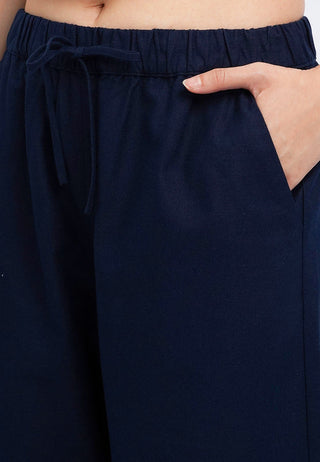 Wide Leg Drawstring Pants