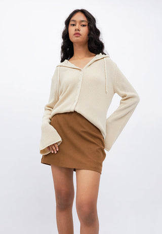 Corduroy  Mini Skirt