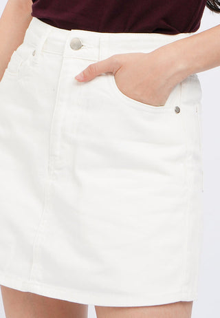 Denim Mini Skort