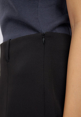 Pleat Details Mini Skort