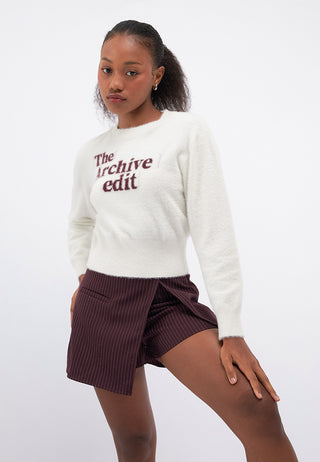 Wrap Stripes Mini Skort