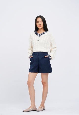 Regular Fit Tailored Shorts