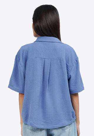 Drop Shoulder Pocket Shirt