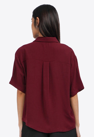 Drop Shoulder Pocket Shirt
