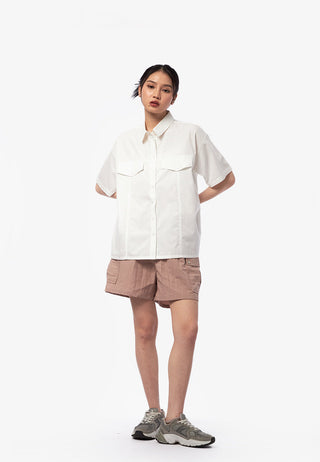 Oversized Flap Pocket Shirt