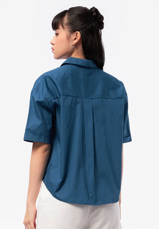 Short Sleeve Drop Shoulder Shirt