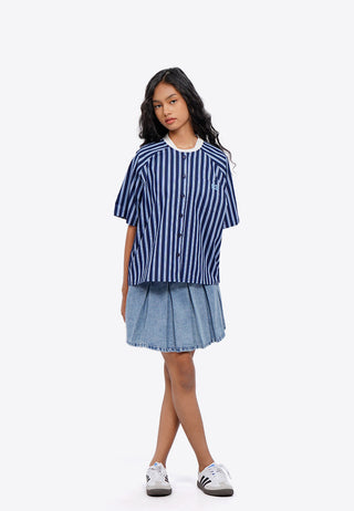 Button Up Baseball Shirt