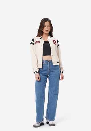 Cropped Varsity Jacket