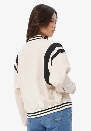 Cropped Varsity Jacket