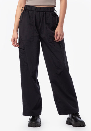 Loose Drawstring Cargo Pants