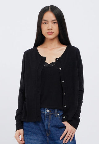 Long Sleeve Knit Cardigan