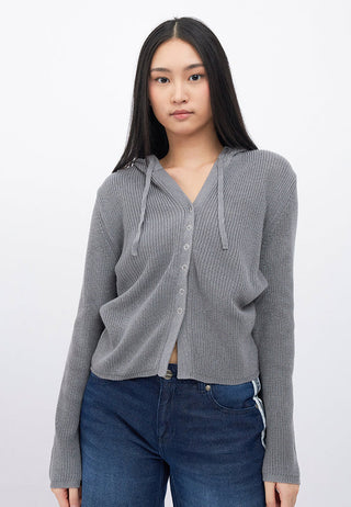 Long Sleeve Hoodie Cardigan