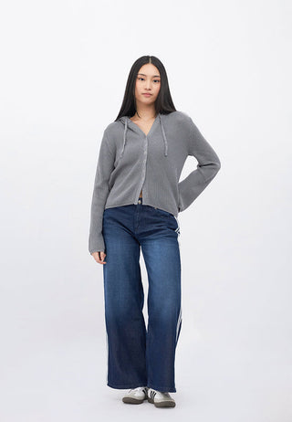 Long Sleeve Hoodie Cardigan