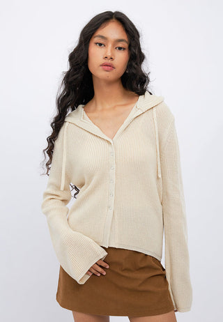 Long Sleeve Hoodie Cardigan
