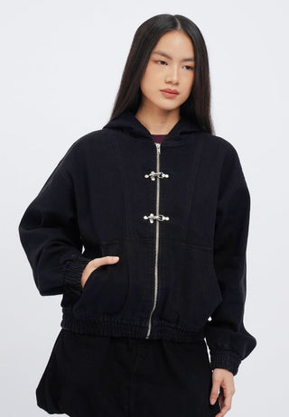 Hoodie Denim Jacket