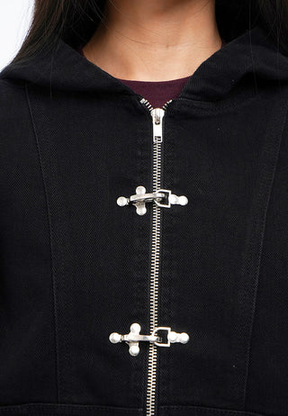 Hoodie Denim Jacket