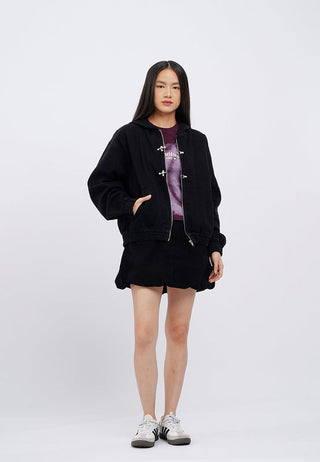 Hoodie Denim Jacket