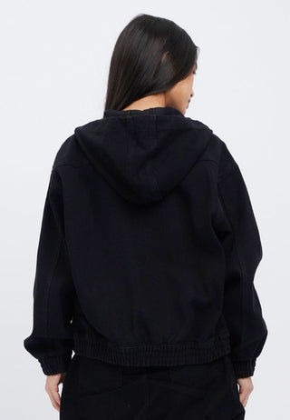 Hoodie Denim Jacket