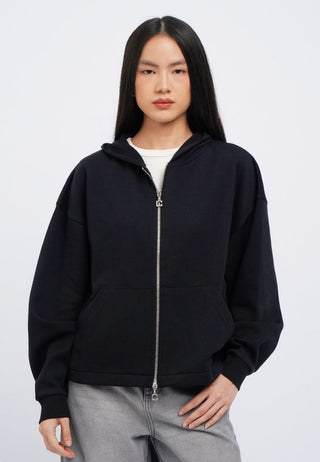 Oversized Zip Up Hoodie Jacket