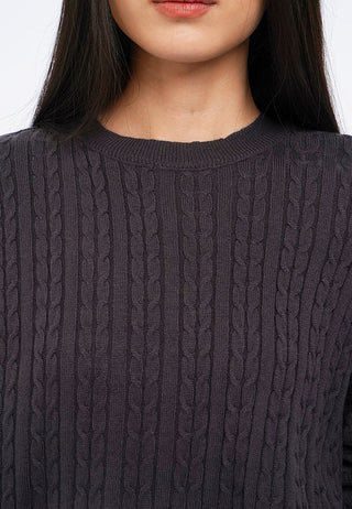 Oversized Cable Knit Sweater