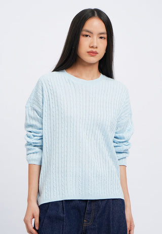 Oversized Cable Knit Sweater
