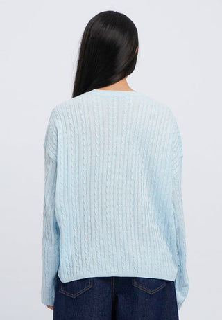 Oversized Cable Knit Sweater