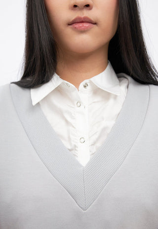 Oversized Double Layer Sweater