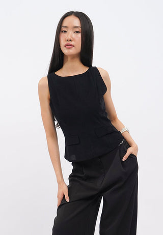 Off Shoulder Long Sleeve Rib Top