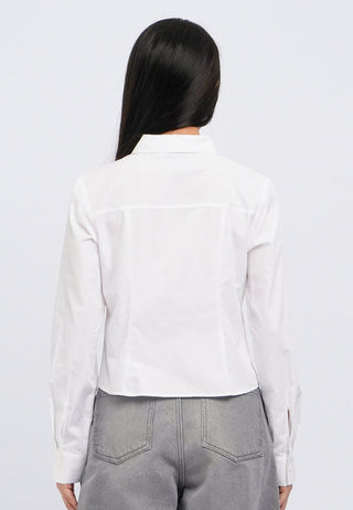 Fitted Long Sleeve Zipper Shirt