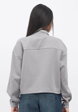 Button Up Long Sleeve Knit Shirt