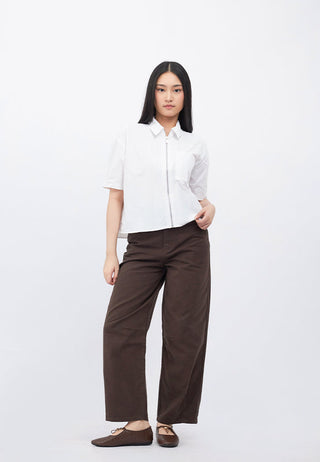 Zip Up Short Sleeve Shirt