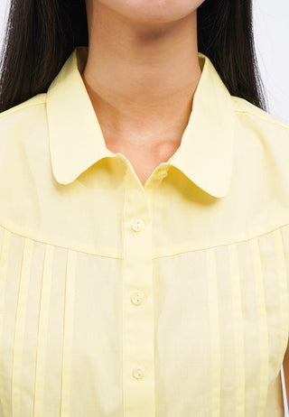 Short Sleeve Peplum Blouse